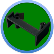 Optic Sensor Mount Brackets (2-pack)